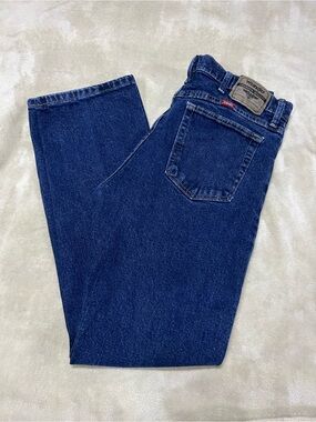 Wrangler Men's Classic Straight Jeans - Dark Blue 34 x 32